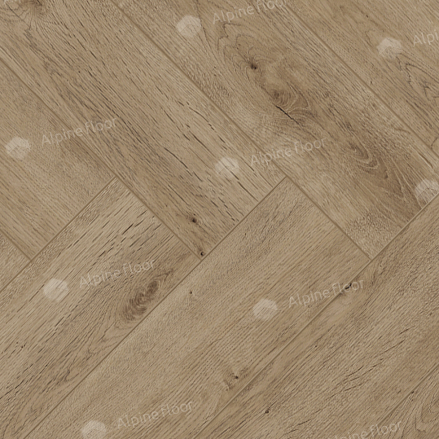 Ламинат Alpine Floor Herringbone 12 Pro, LF106-7A Дуб Прованс 606 х 101 х 12 mm