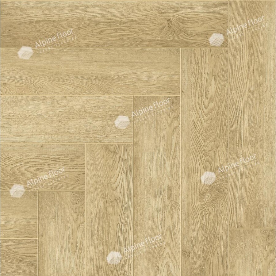 Alpine Floor Parquet Light SPC ламинат Дуб Ваниль Селект ECO 13-3AB-R 600 х 125 х 4мм