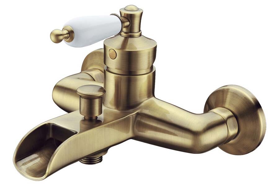 Смеситель для ванны Boheme Vogue Бронза / Белый 203