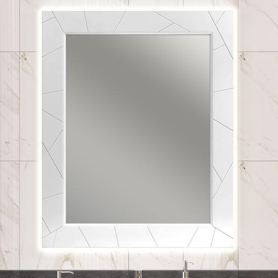 Opadiris Луиджи зеркало 80 см белый 004707