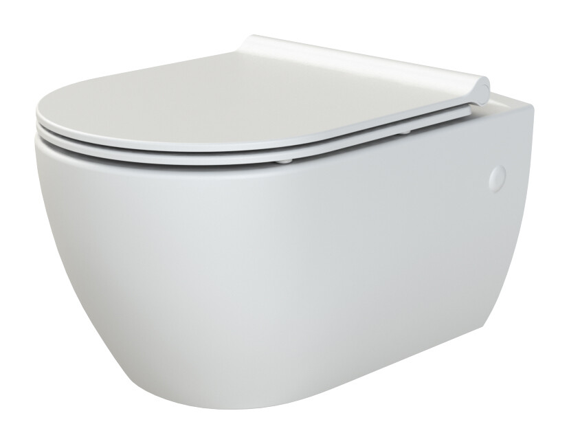 Унитаз подвесной с функцией биде Boheme Bianca Белый глянец c крышкой 961-SET-2-W