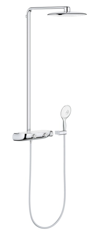 Grohe Rainshower SmartControl 360 MONO 26361LS0 душевая система с термостатом белая луна