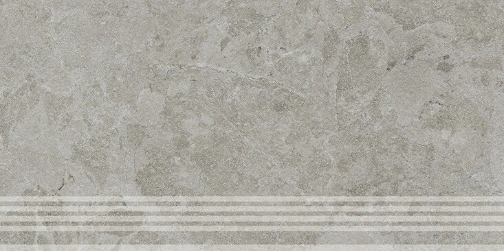 Керамический гранит Ступень Kerama Marazzi Прованс Сплит серый матовый обрезной 30x60x0,8 KM6060G1241R8GRF