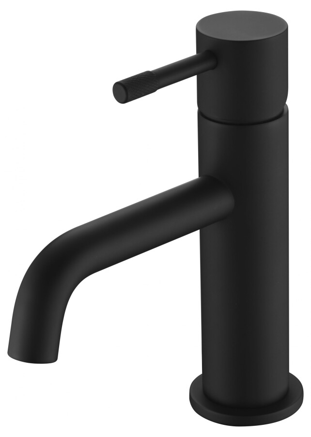 Смеситель для умывальника Boheme Uno Черный матовый 461-B
