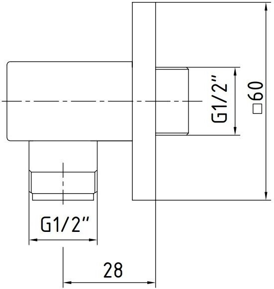 E.C.A. 102126388EX шланговое подключение