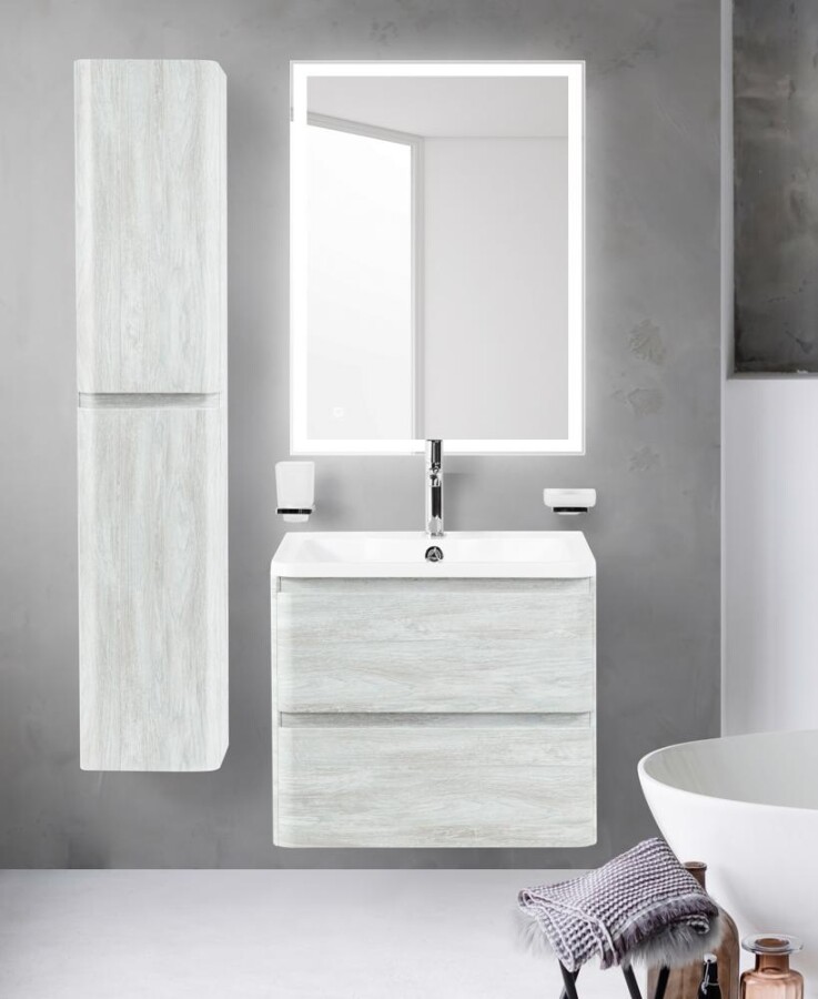 BelBagno ALBANO-600-2C-SO-RVB Тумба подвесная с раковиной