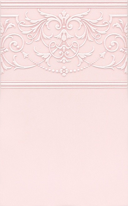Kerama Marazzi Петергоф STG/C561/6306 25х40 декор настенный розовый матовый 2