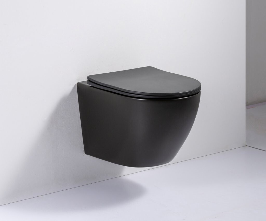 BelBagno Colorato Nero BB013CHR-H301 унитаз подвесной