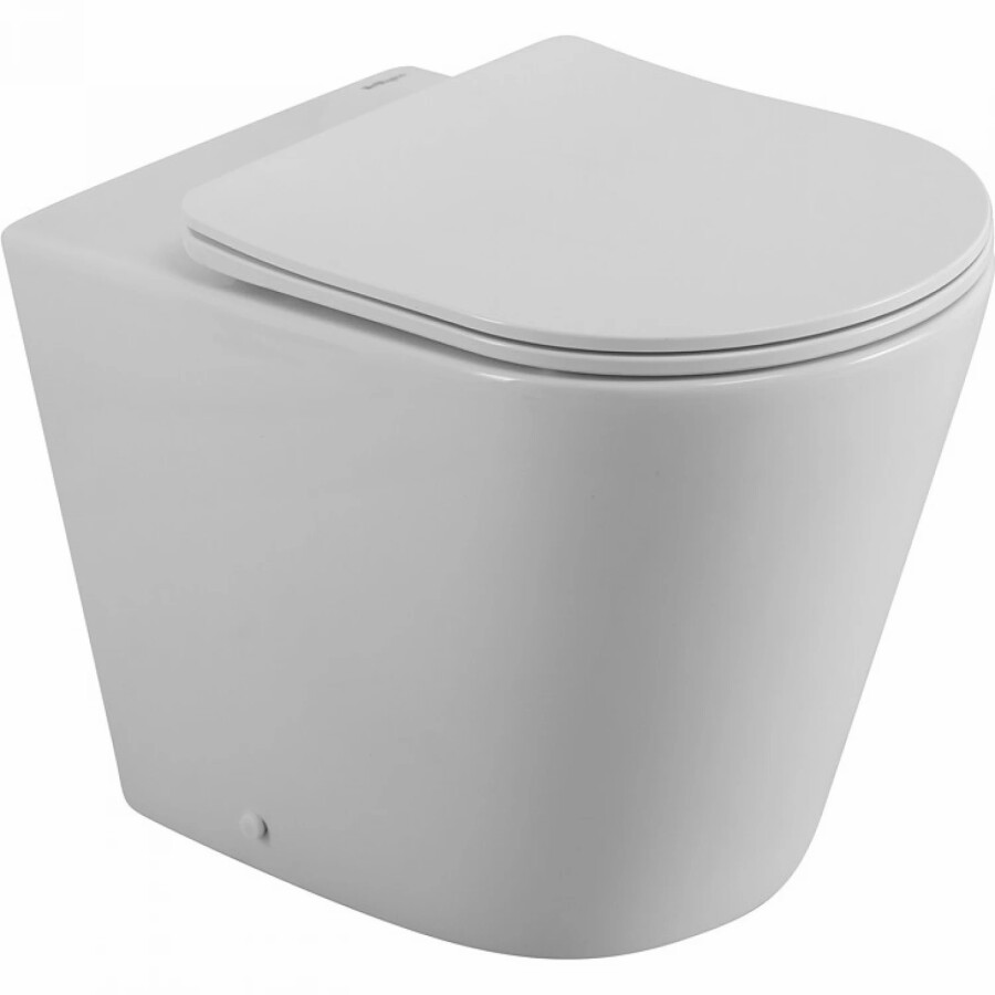 Унитаз приставной BelBagno FLAY-R BB1003CBR/SC