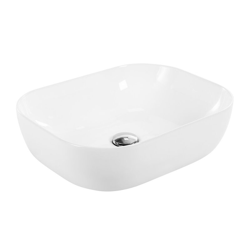 BelBagno BB1302 раковина накладная 50 см белая