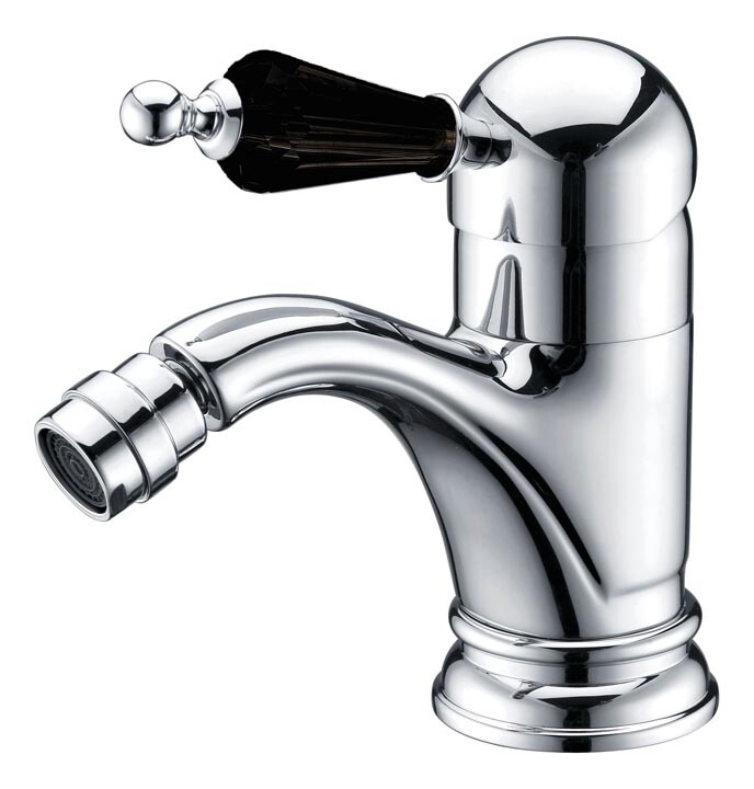 Смеситель для биде Boheme Tradizionale Nero Хром Черная керамика 246