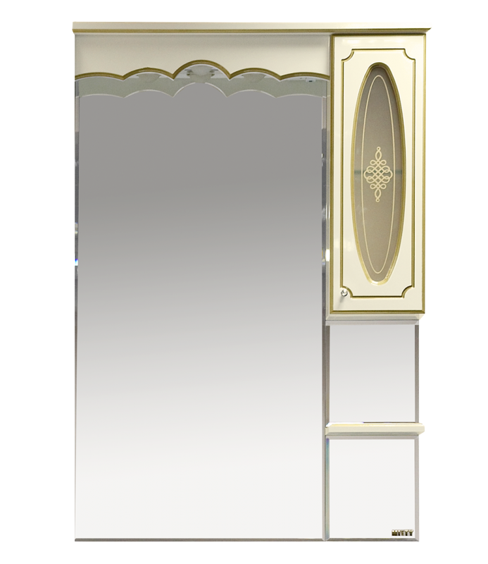 Misty Монако зеркальный шкаф правый 80 см Л-Мнк02080-033П