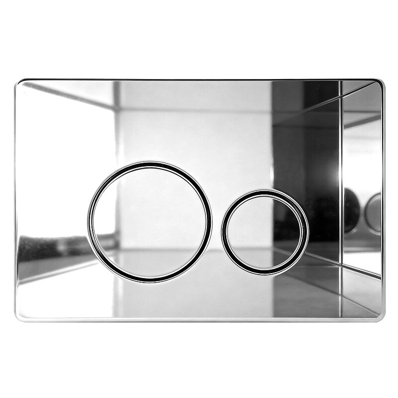 Кнопка смыва для инсталляции 244x162x1,5 Azario AZ-SS QR-CH хром