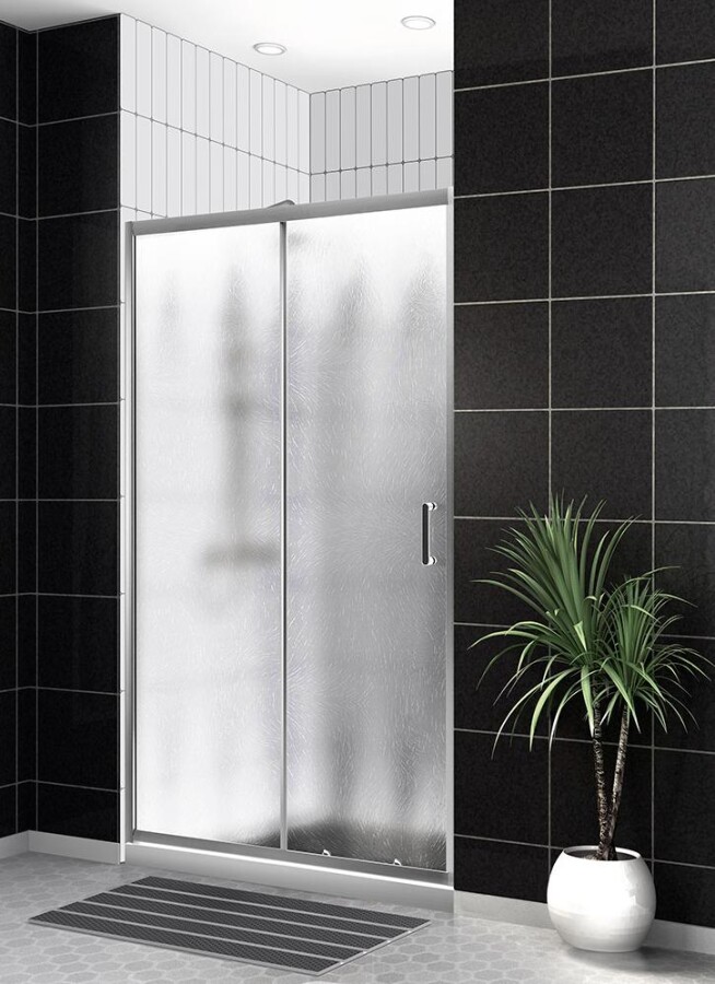 Дверь в проём BelBagno UNO-195-BF-1-130-CH-CR