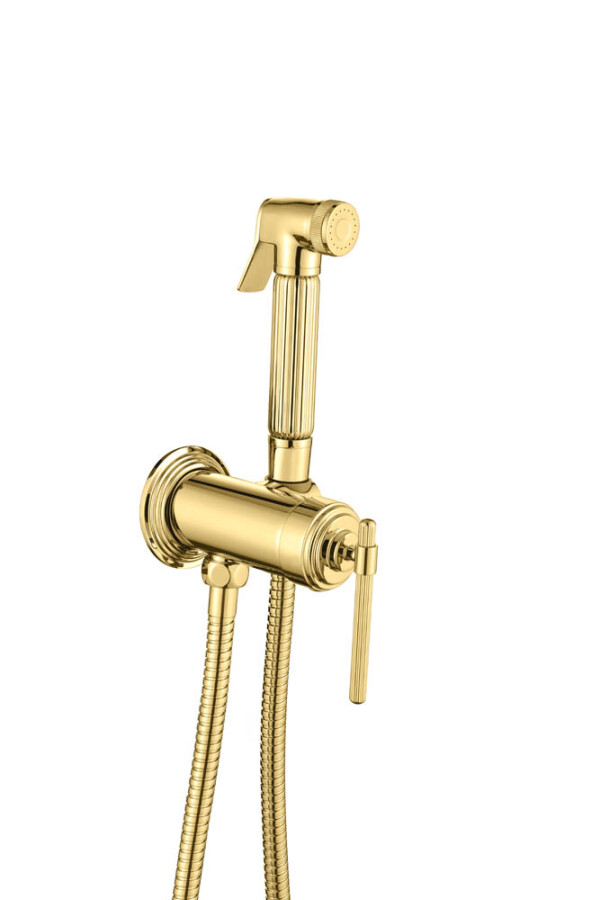 Смеситель гигиенический Boheme Eterna Gold 177-G