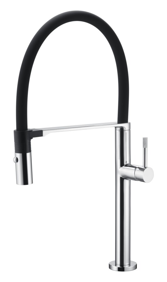 Смеситель для кухни Boheme Kitchen Uno Chrome 114-CR