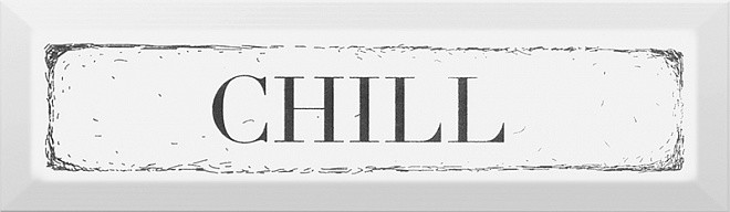 Kerama Marazzi Гамма 8х28 см декор настенный Chill чёрный