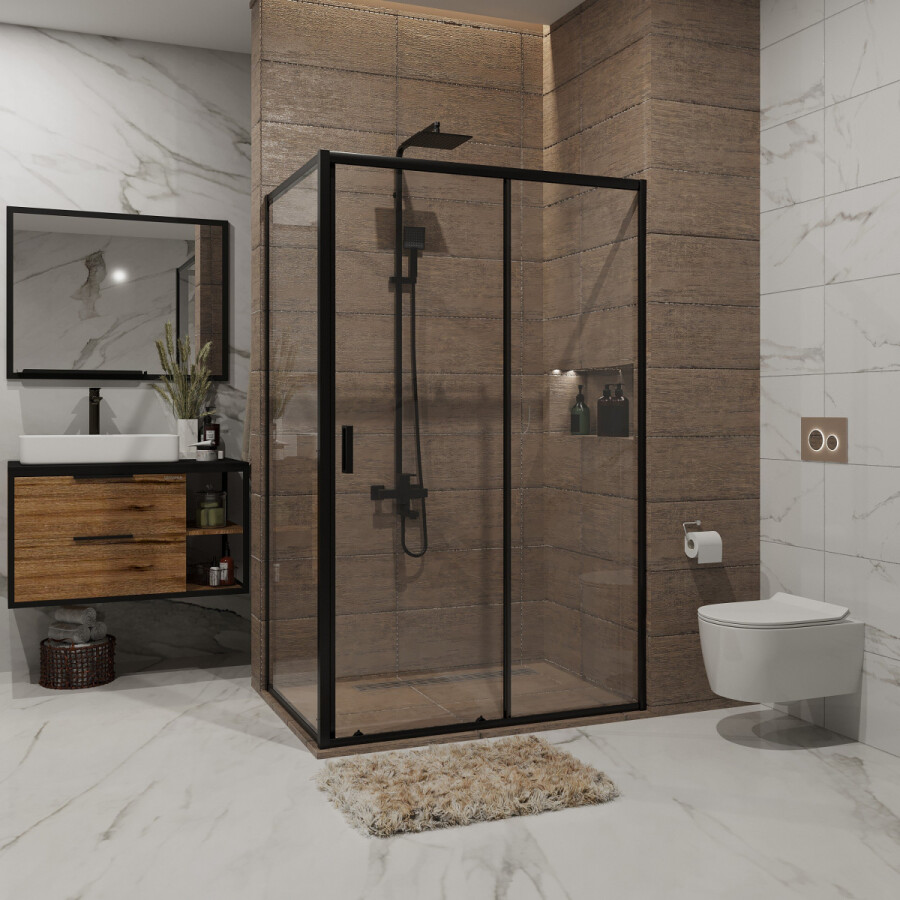 Душевой уголок 120x80 Niagara NG-82-12AB-A80B