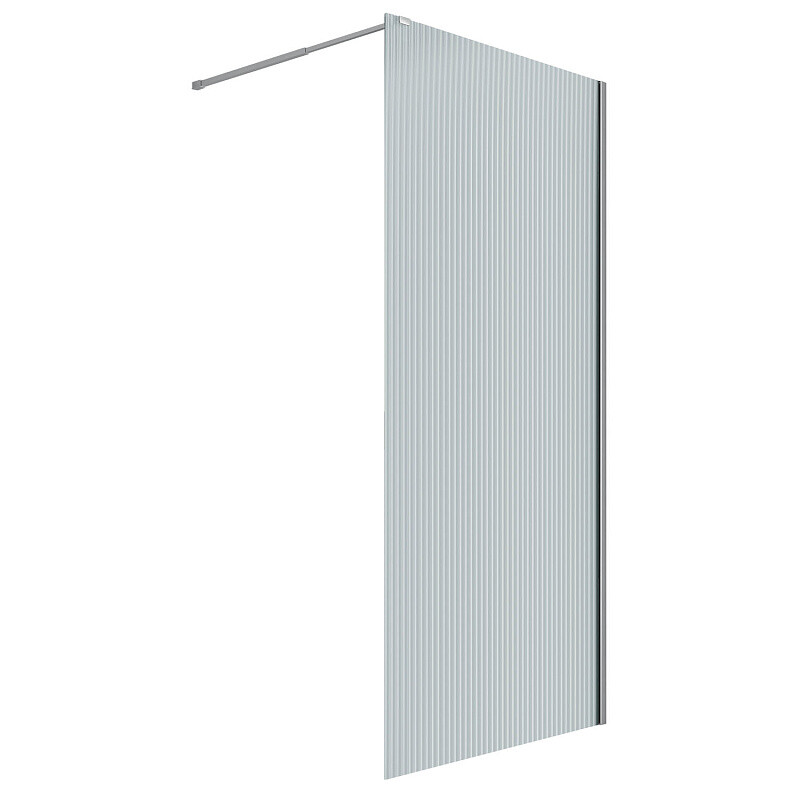 Душевая перегородка Loranto Walk-in 100х200 CS-Z02С-110 профиль хром