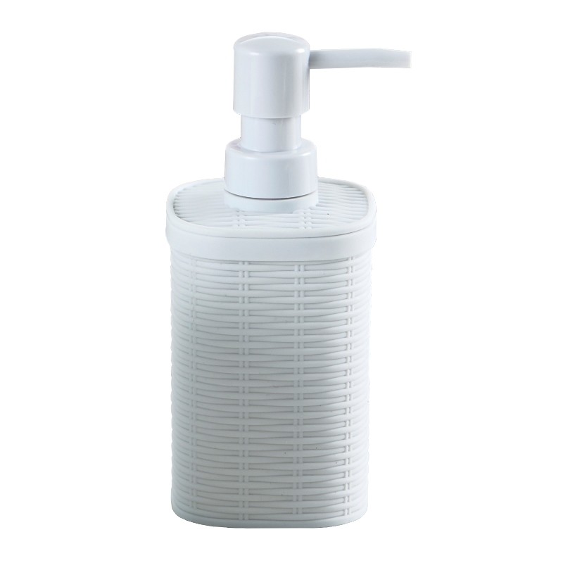 Антик Better Plastic Ротанг белый дозатор для жидкого мыла