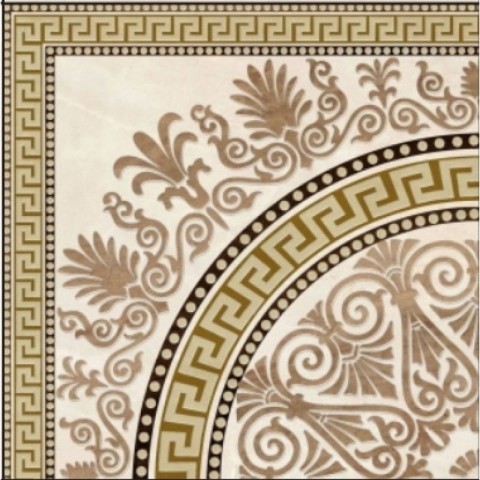 Golden Tile Meander Rosette 40х40см плитка напольная глянцевая (2А1810)