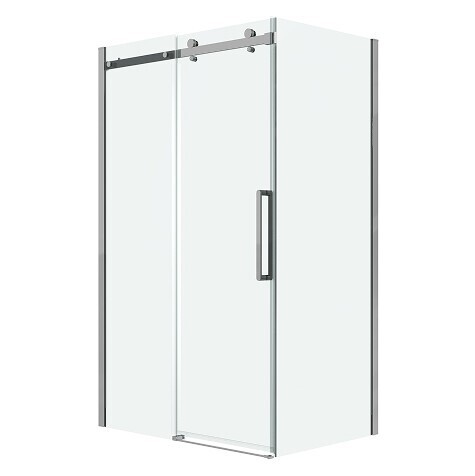 Душевое ограждение Grossman Classic 100.K33.04.160.10.00-200.K33.04.70.10.00 (160х70х195) раздвижная,хром,стекло прозрачное,2 места 120.K33.04.1670.10.00