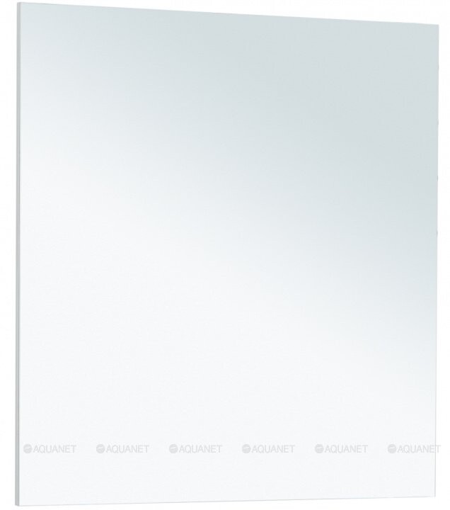 Зеркальное полотно Aquanet Lino 80*85 белый матовый 00253907