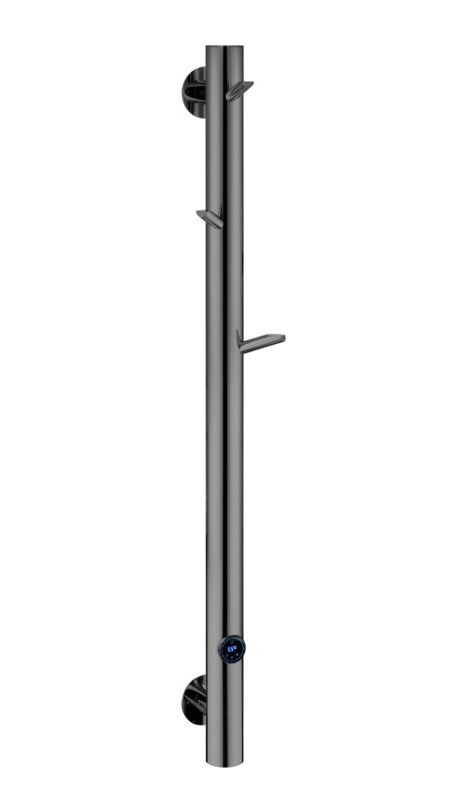 Полотенцесушитель электрический 150W Boheme Oak Shine Gun Metal 724-SGM