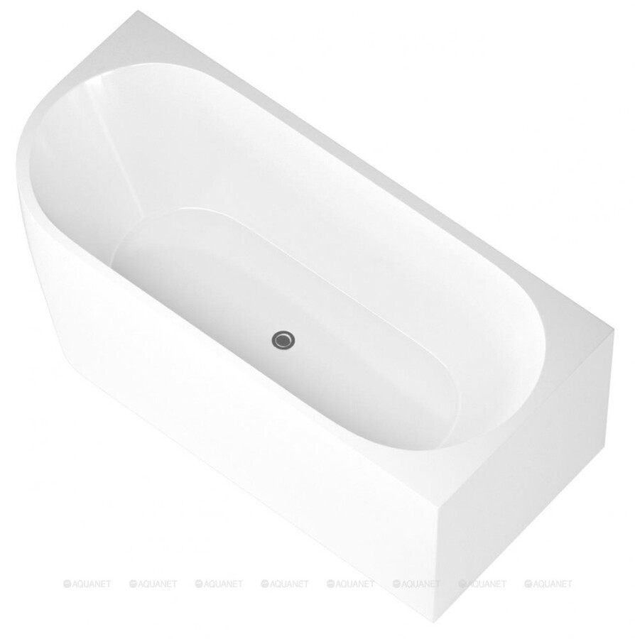 Aquanet Family Elegant B 180*80 ванна акриловая асимметричная Matt Finish 260055