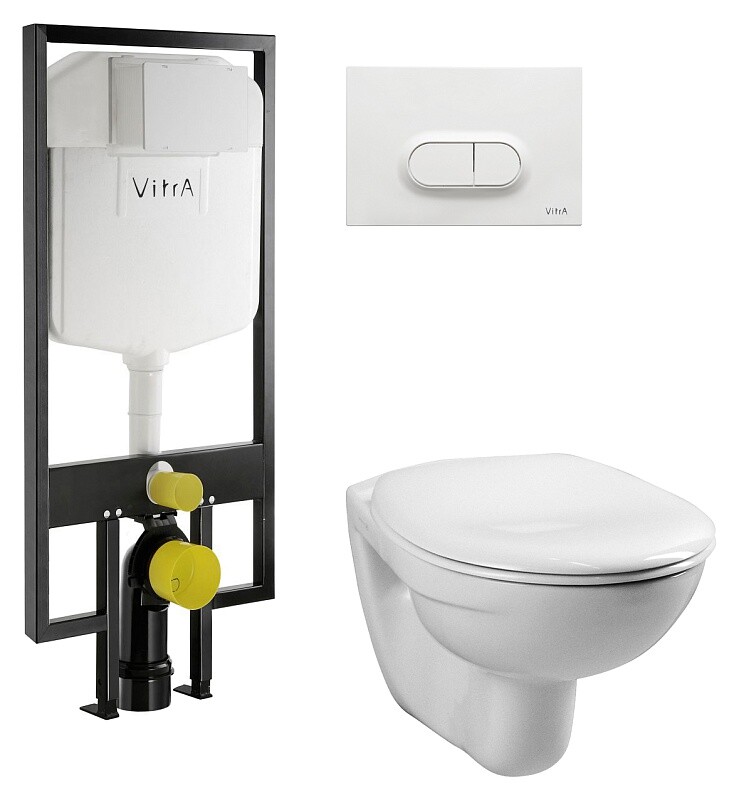 VitrA Normus 9773B003-7201 унитаз подвесной + инсталляция