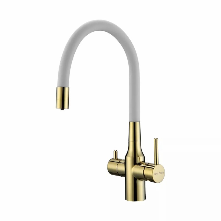 Смеситель для кухни под фильтр с гибким изливом Salix Sa213419-Gw