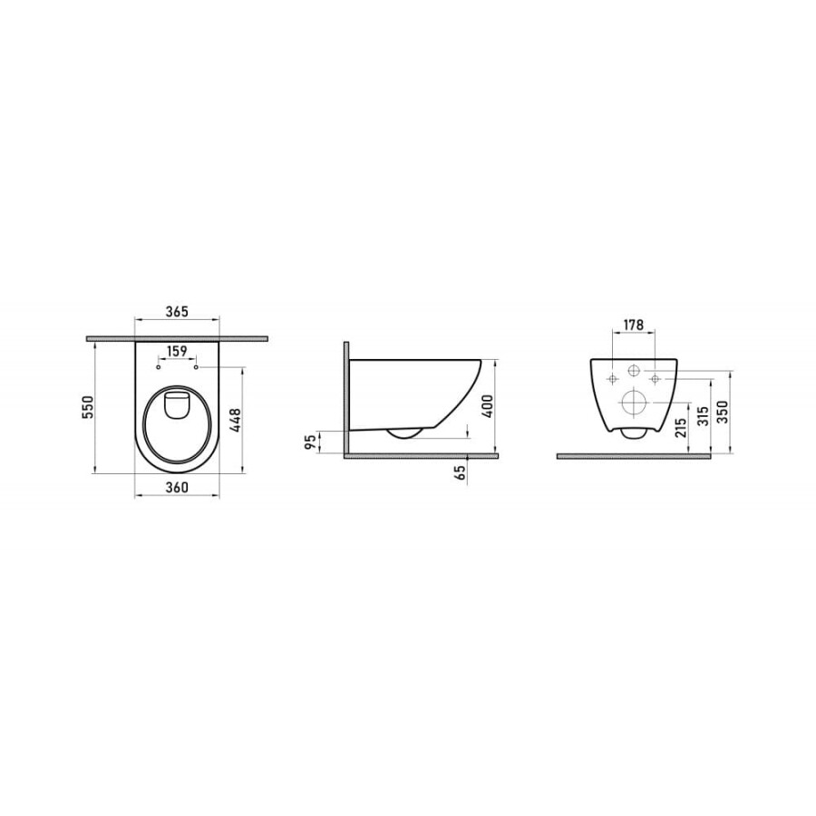 Berges Wasserhaus Puma XL Rimless 082126 унитаз подвесной