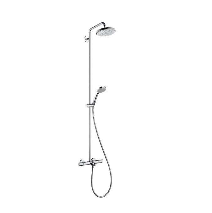 Hansgrohe Croma 220 Showerpipe 27223000 Душевая система с изливом