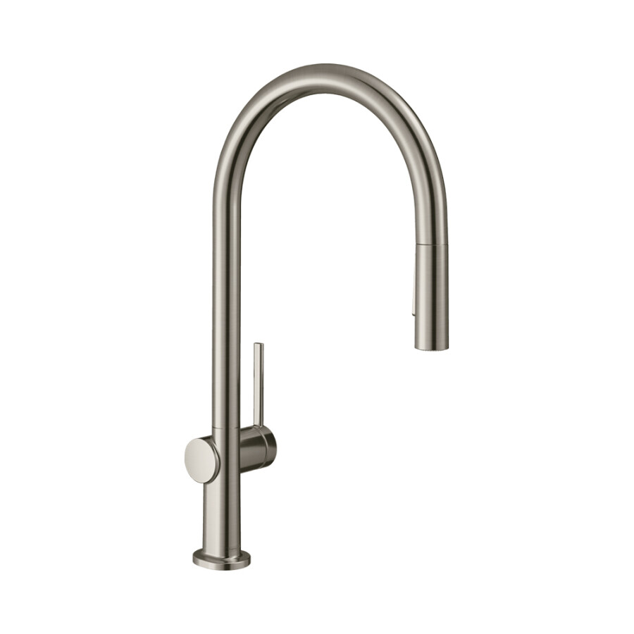 Hansgrohe Talis M54 Кухонный смеситель 210 с вытяжным душем 2jet sBox сталь 72801800