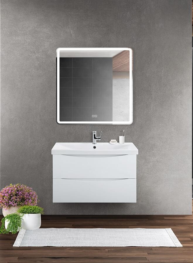 BelBagno MARINO-CER-800-2C-SO-BL-P Тумба подвесная с раковиной