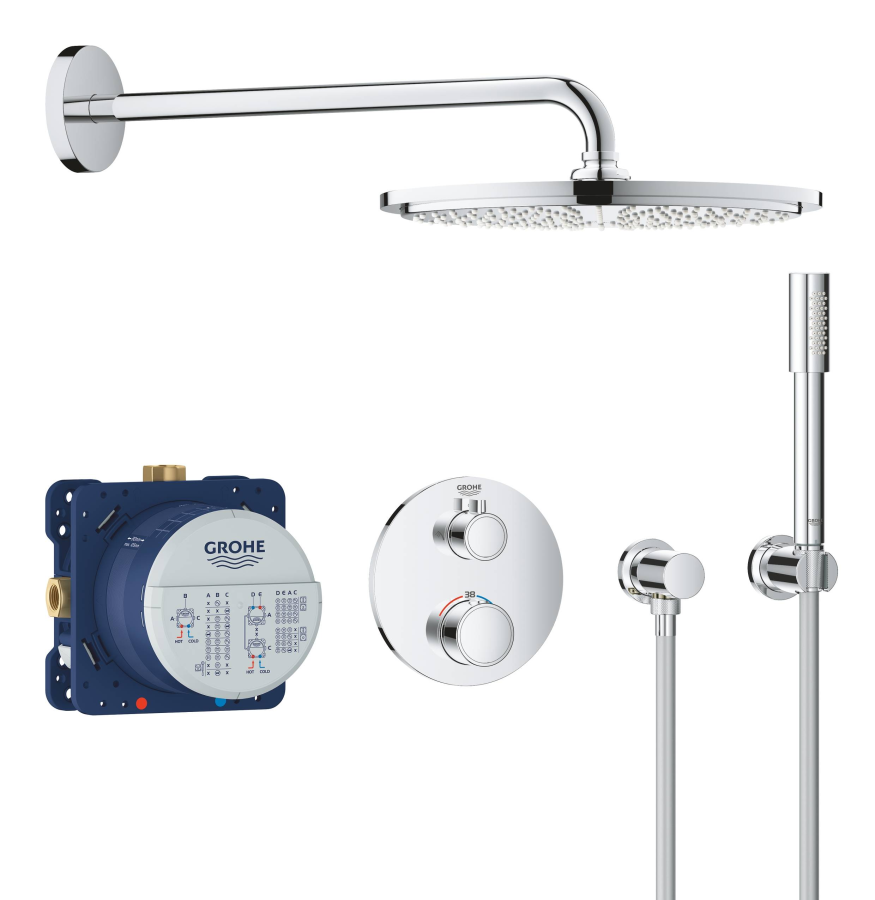 Grohe Grohtherm душевая система встраиваемая 34731000