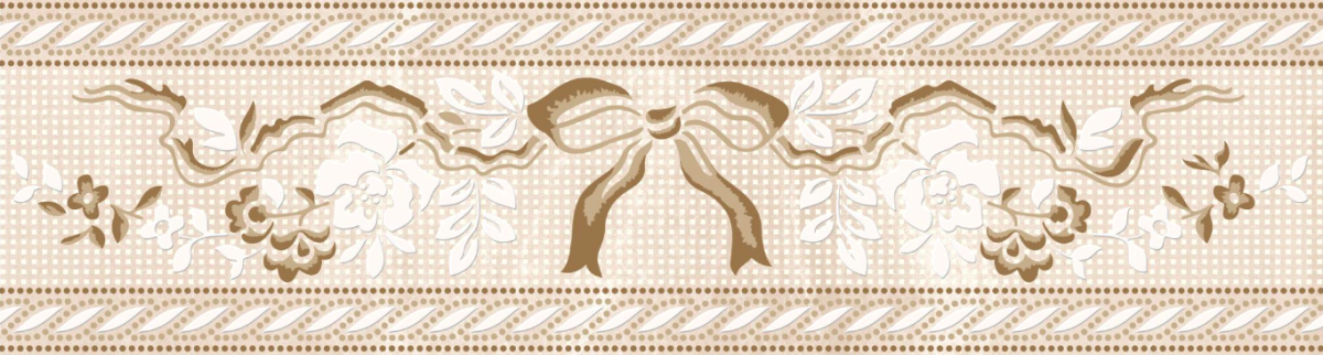 Плитка настенная 767 Бордюр Eurotile Diana. 8х29.5