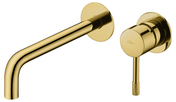 Смеситель для раковины из стены Boheme Uno Gold 465-G
