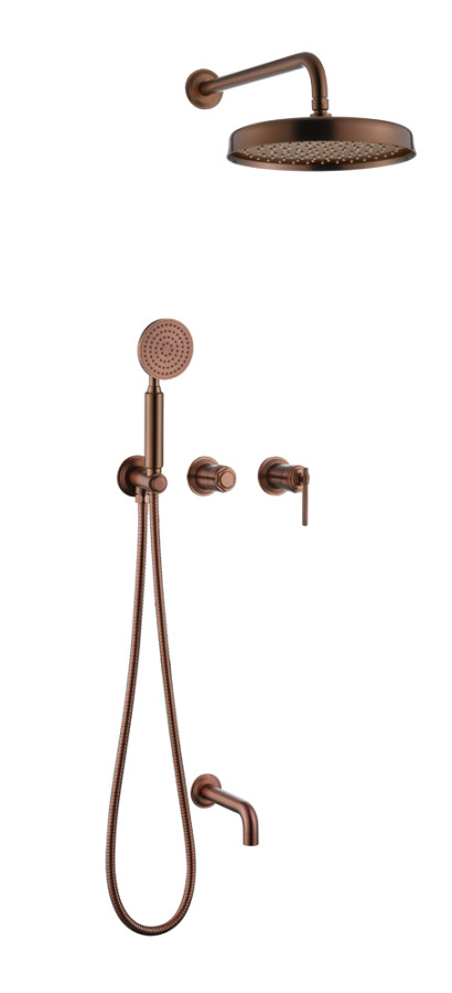 Душевая система Boheme Eterna Copper Brushed 174-2-CB