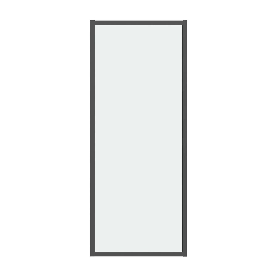 Боковая стенка Grossman Style 200.K33.05.80.21.00 (80х195) черный матовый,стекло прозрачное, 1 место