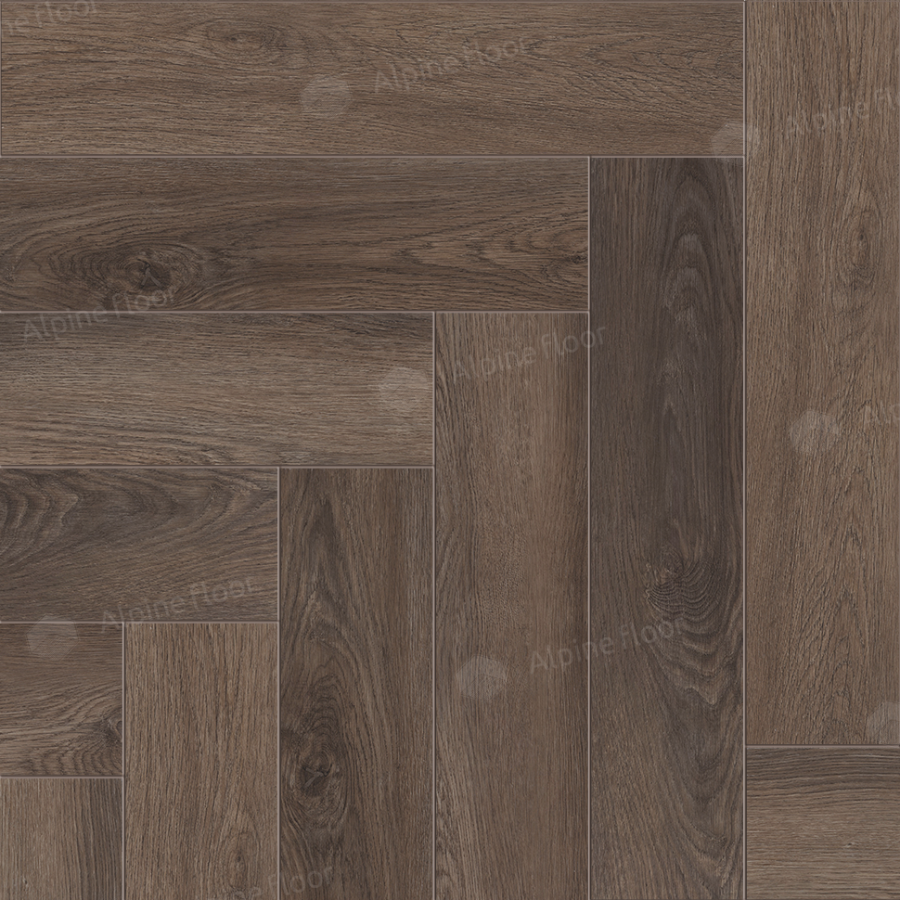Alpine Floor Parquet Light SPC ламинат Дуб Фафнир ECO 13-16AB-R 600 х 125 х 4мм