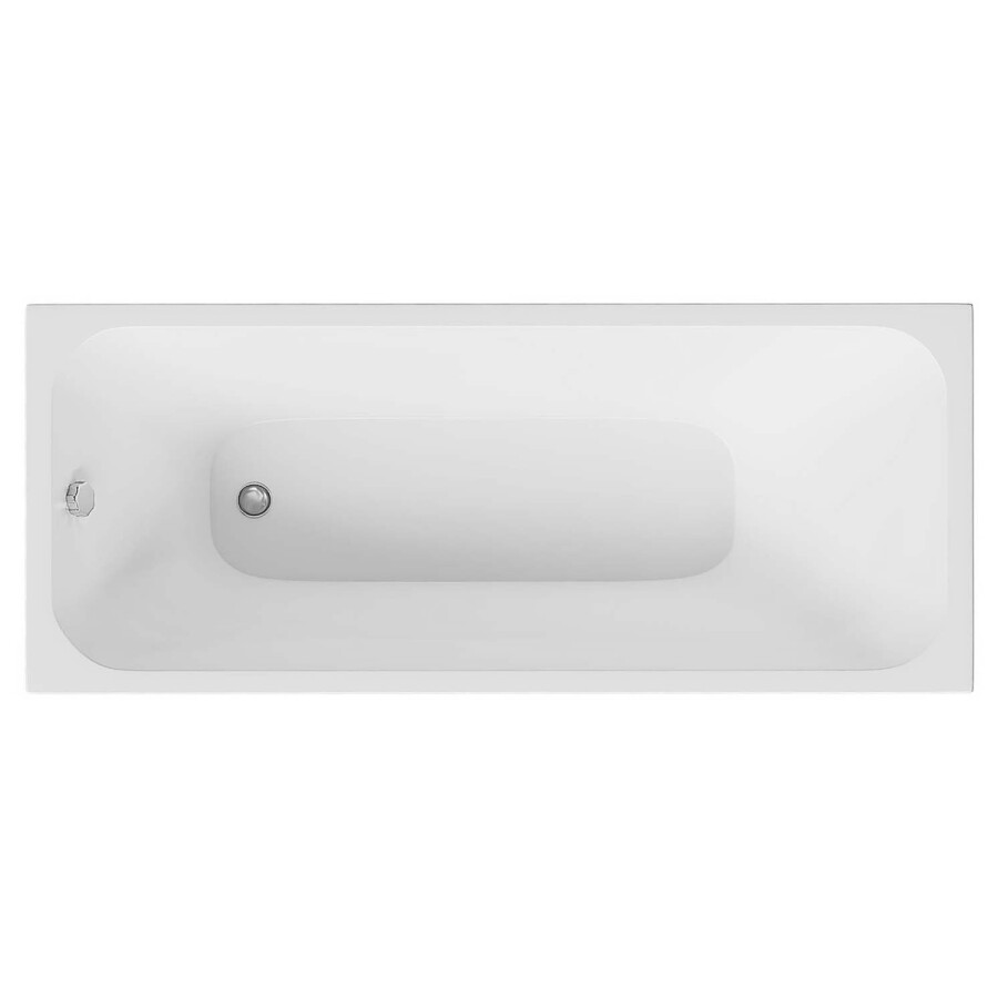 Ванна акриловая Azario BELLA 130*70 см, пристенная, прямоугольная, белый AV.0020130