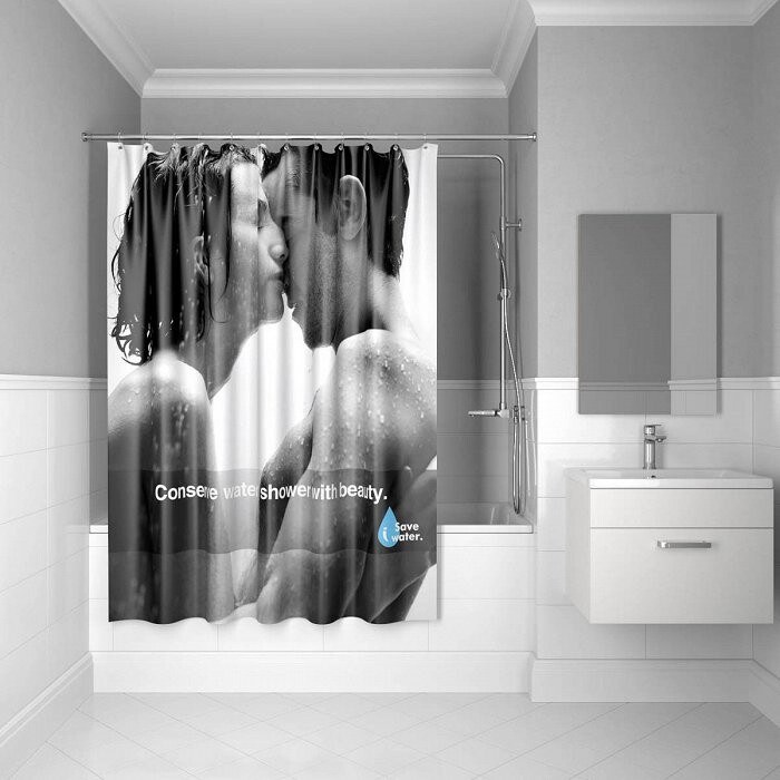 Iddis Romance SCID160P 180*200 штора для ванной