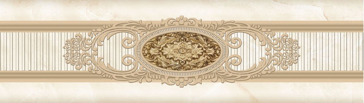Плитка настенная 553 Ermitage Бордюр центр 8,5х29,5