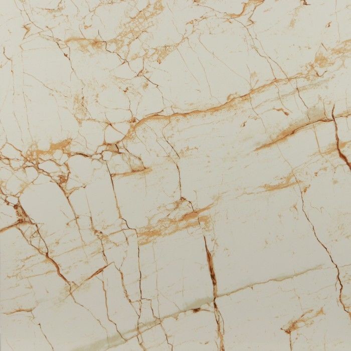Kito Marble white beige line GP 60х60см плитка напольная керамогранит полированный (B6104)