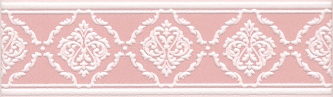 Kerama Marazzi Петергоф STG/C562/6306 25х8 см бордюр настенный розовый матовый