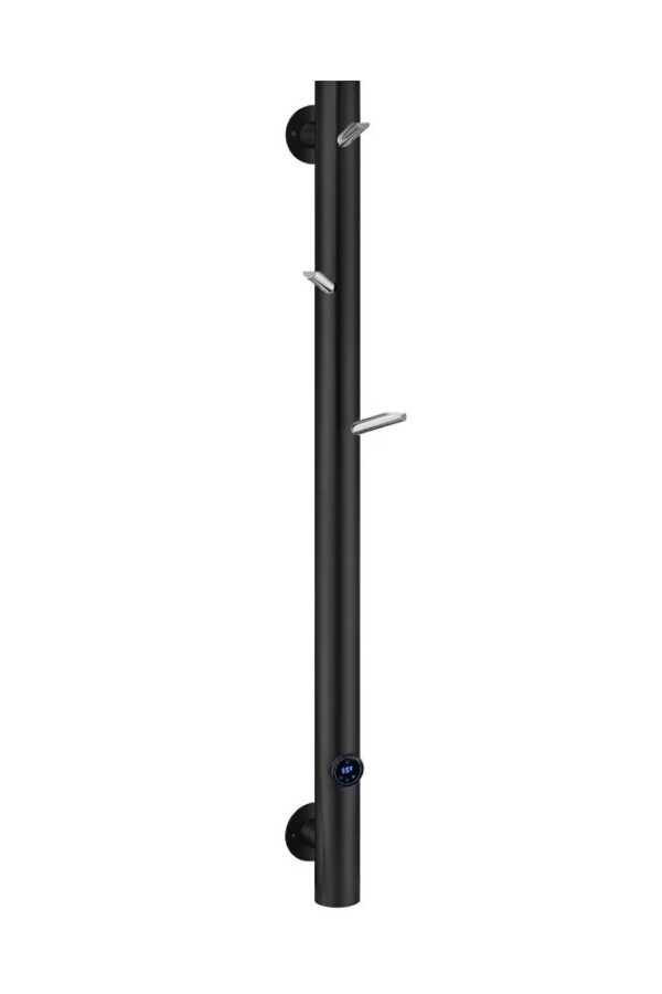 Полотенцесушитель электрический 150W Boheme Oak Black Chrome 724-BCR