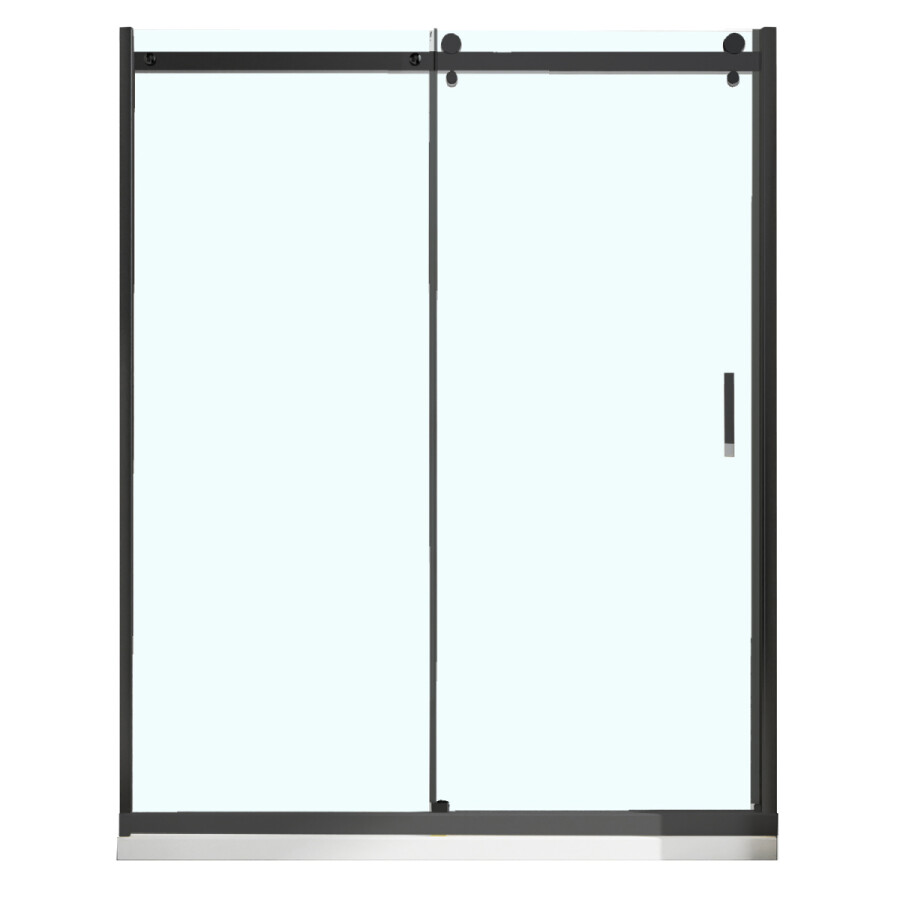 Душевая дверь Azario BERN 1700х1950, прозрачное стекло 6 мм, профиль черный матовый AZ-733-170-BM-CL