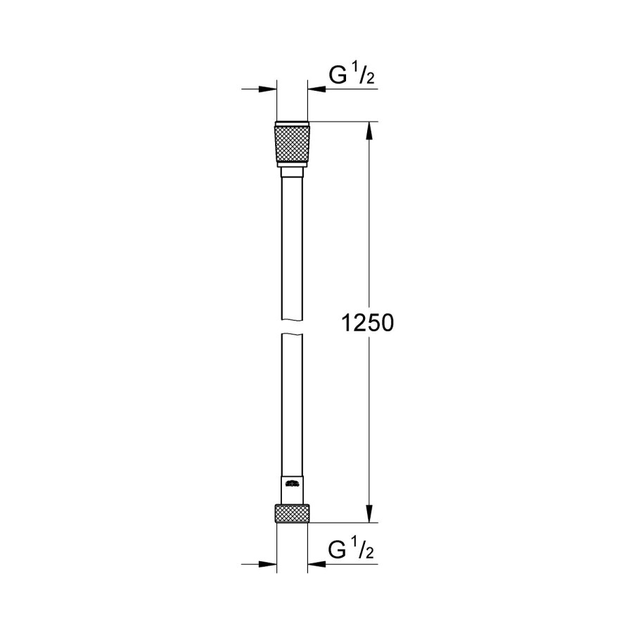 Grohe Silverflex 28362DC0 душевой шланг 1250 мм суперсталь