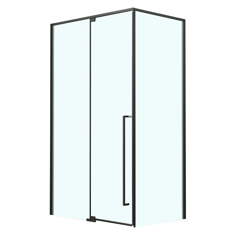 Душевое ограждение Azario MALE 1000х1000х1950 Черный матовый AZ-J50-100-MB-CL